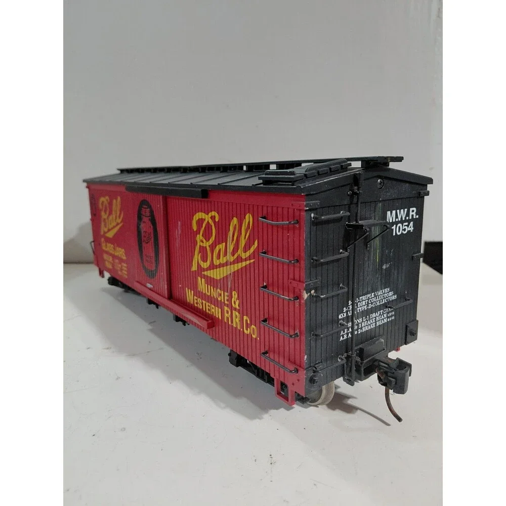 USA Trains 1054 G Gauge Model Railroad Muncie & Western Ball Jars Boxcar